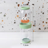 Maxbell Toothbrush Container Portable Toothpaste Storage Toothbrush Case for Camping 2Pcs Green