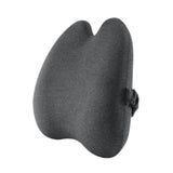 Maxbell Lumbar Support Pillow for Office Chair for Sleeping Rest Car Driver recliner dark grey