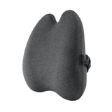 Maxbell Lumbar Support Pillow for Office Chair for Sleeping Rest Car Driver recliner dark grey