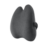 Maxbell Lumbar Support Pillow for Office Chair for Sleeping Rest Car Driver recliner dark grey