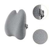 Maxbell Lumbar Support Pillow for Office Chair for Sleeping Rest Car Driver recliner light grey