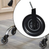 Maxbell Wheelchair Front Wheel DIY Rotating Caster Wheel for Most Manual Wheelchairs black