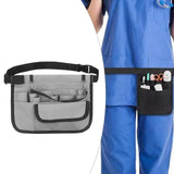 Maxbell Multi Compartment Nurse Waist Organiser Belt Nursing Bag for Keys Nurses Pen