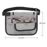 Maxbell Multi Compartment Nurse Waist Organiser Belt Nursing Bag for Keys Nurses Pen