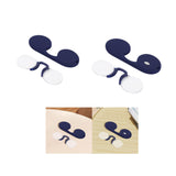 Maxbell Armless Reading Glasses Nose Clip on Glasses for Reading Newspapers Shopping 200 degree