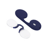 Maxbell Armless Reading Glasses Nose Clip on Glasses for Reading Newspapers Shopping 200 degree