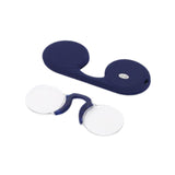 Maxbell Armless Reading Glasses Nose Clip on Glasses for Reading Newspapers Shopping 200 degree