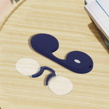 Maxbell Armless Reading Glasses Nose Clip on Glasses for Reading Newspapers Shopping 200 degree