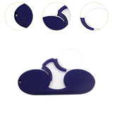 Maxbell Armless Reading Glasses Nose Clip on Glasses for Reading Newspapers Shopping 300 degree