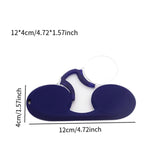 Maxbell Armless Reading Glasses Nose Clip on Glasses for Reading Newspapers Shopping 300 degree
