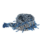 Maxbell Outdoor Arabic Scarf Breathable Desert Keffiyeh for Camping Sports Women Men Blue