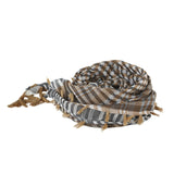 Maxbell Outdoor Arabic Scarf Breathable Desert Keffiyeh for Camping Sports Women Men Yellow