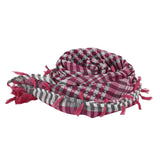 Maxbell Outdoor Arabic Scarf Breathable Desert Keffiyeh for Camping Sports Women Men Rose