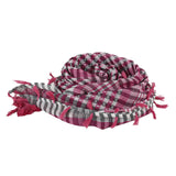 Maxbell Outdoor Arabic Scarf Breathable Desert Keffiyeh for Camping Sports Women Men Rose