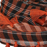 Maxbell Outdoor Arabic Scarf Breathable Desert Keffiyeh for Camping Sports Women Men Orange