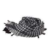 Maxbell Outdoor Arabic Scarf Breathable Desert Keffiyeh for Camping Sports Women Men Grid