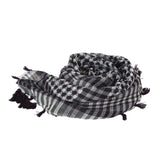 Maxbell Outdoor Arabic Scarf Breathable Desert Keffiyeh for Camping Sports Women Men Grid