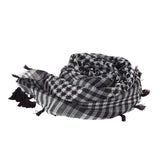 Maxbell Outdoor Arabic Scarf Breathable Desert Keffiyeh for Camping Sports Women Men Grid