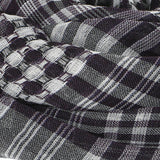 Maxbell Outdoor Arabic Scarf Breathable Desert Keffiyeh for Camping Sports Women Men Grid