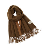 Maxbell Pashmina Shawl Wrap Fashionable Long Winter Scarf for Bedroom Office Wedding Coffee Color