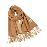 Maxbell Pashmina Shawl Wrap Fashionable Long Winter Scarf for Bedroom Office Wedding Caramel