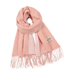 Maxbell Pashmina Shawl Wrap Fashionable Long Winter Scarf for Bedroom Office Wedding Pink