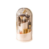 Maxbell Makeup Brush Organizer 360 Rotating Eye Shadow Storage Box for Home Bathroom yellow