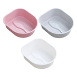 Maxbell Foot Bath Tub Versatile Foot Bath Soak Tub for Dry Cracked Feet Men Pedicure Pink