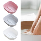 Maxbell Foot Bath Tub Versatile Foot Bath Soak Tub for Dry Cracked Feet Men Pedicure Pink