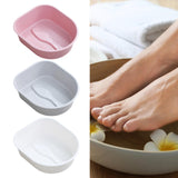 Maxbell Foot Bath Tub Versatile Foot Bath Soak Tub for Dry Cracked Feet Men Pedicure Pink