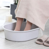 Maxbell Foot Bath Tub Versatile Foot Bath Soak Tub for Dry Cracked Feet Men Pedicure Pink