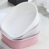 Maxbell Foot Bath Tub Versatile Foot Bath Soak Tub for Dry Cracked Feet Men Pedicure Pink