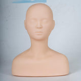 Maxbell Training Mannequin Soft Doll Practice Training Mannequin Head for SPA Beauty style A