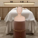 Maxbell Training Mannequin Soft Doll Practice Training Mannequin Head for SPA Beauty style A