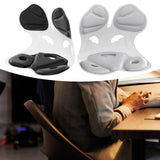Maxbell Posture Corrector Non Slip Posture Correcting for Home Floor Seat Desk Chair black