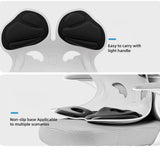 Maxbell Posture Corrector Non Slip Posture Correcting for Home Floor Seat Desk Chair black