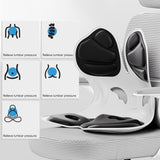 Maxbell Posture Corrector Non Slip Posture Correcting for Home Floor Seat Desk Chair black