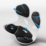 Maxbell Posture Corrector Non Slip Posture Correcting for Home Floor Seat Desk Chair black