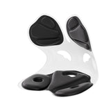 Maxbell Posture Corrector Non Slip Posture Correcting for Home Floor Seat Desk Chair black