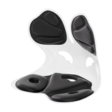 Maxbell Posture Corrector Non Slip Posture Correcting for Home Floor Seat Desk Chair black