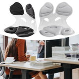 Maxbell Posture Corrector Non Slip Posture Correcting for Home Floor Seat Desk Chair black