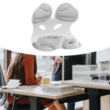 Maxbell Posture Corrector Non Slip Posture Correcting for Home Floor Seat Desk Chair gray