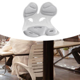 Maxbell Posture Corrector Non Slip Posture Correcting for Home Floor Seat Desk Chair gray