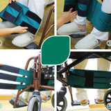 Maxbell Wheelchair Foot Rest Straps Leg Strap Leg Rest for Handicap Elderly Disabled