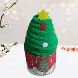 Maxbell Christmas Dish Towel Cartoon Decorative Holiday Themed Christmas Face Towel style A