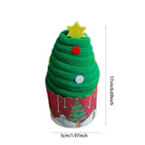 Maxbell Christmas Dish Towel Cartoon Decorative Holiday Themed Christmas Face Towel style A