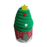 Maxbell Christmas Dish Towel Cartoon Decorative Holiday Themed Christmas Face Towel style A