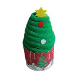 Maxbell Christmas Dish Towel Cartoon Decorative Holiday Themed Christmas Face Towel style A
