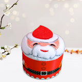 Maxbell Christmas Dish Towel Cartoon Decorative Holiday Themed Christmas Face Towel style B