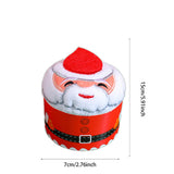 Maxbell Christmas Dish Towel Cartoon Decorative Holiday Themed Christmas Face Towel style B